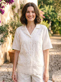 Perka daisy cotton top