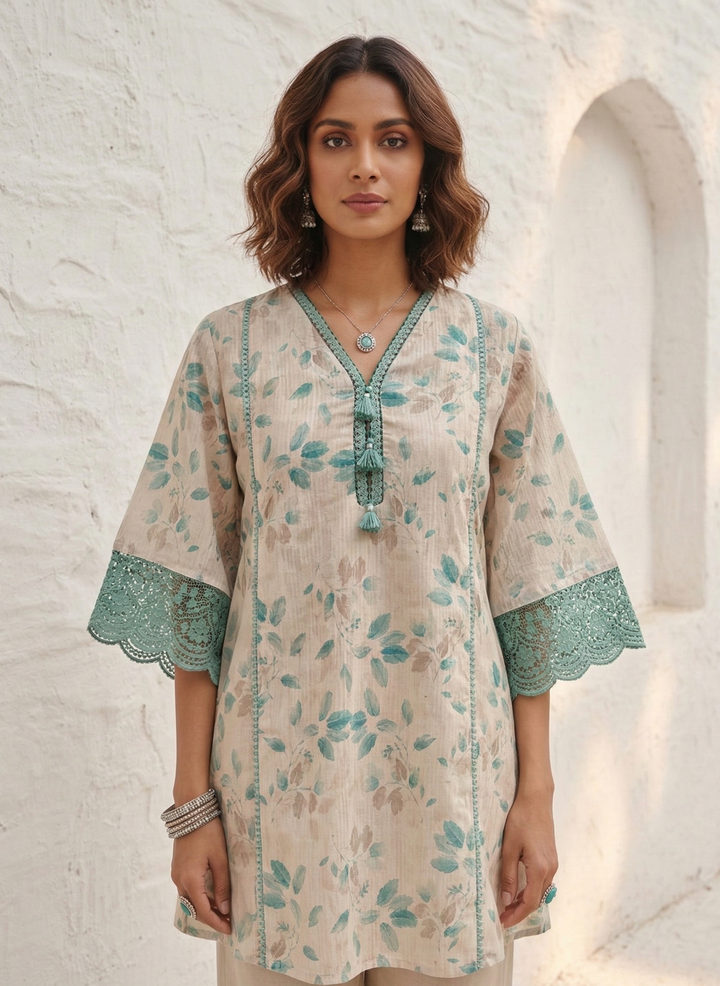 Swades sea cotton co-ord set