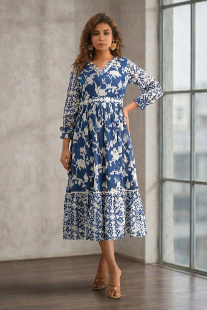 Rabha Admiral Printed Dress