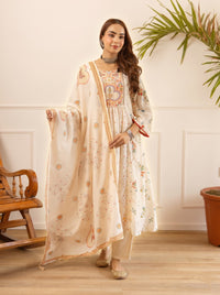 Karen alabaster cotton suit set