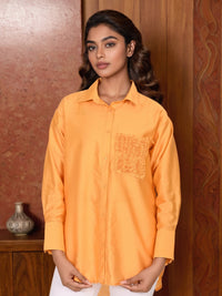 Sharanya Tangerine Premium Shirt