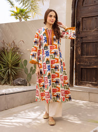 Karen Artsy cotton kurta pant set