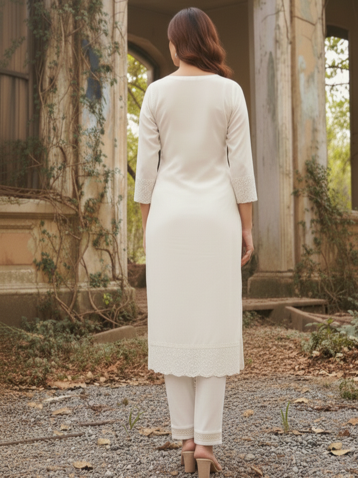 Bushra Angel Full Work Suit Set