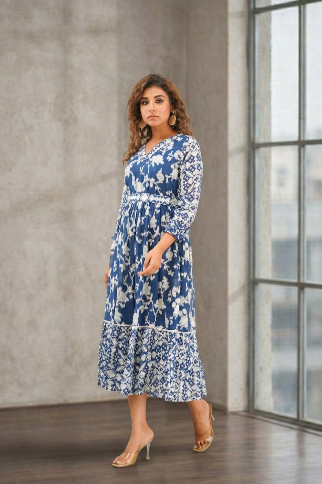 Rabha Admiral Printed Dress