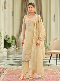 Adab caramel full work suit set