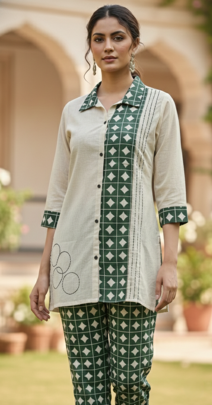 Vibha Jet Printed Co-ord Set