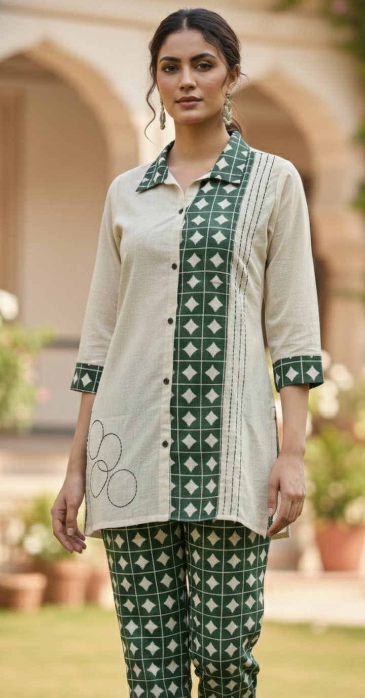 Vibha Jet Printed Co-ord Set