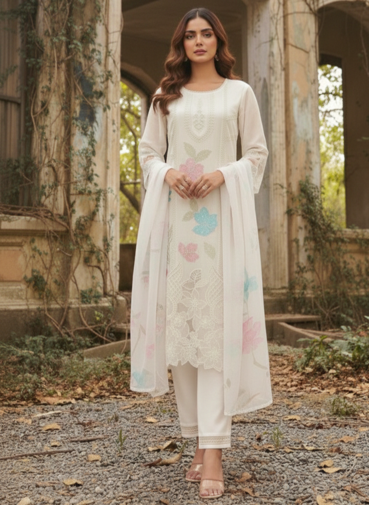 Bushra Angel Full Work Suit Set