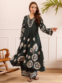 Karen pacific printed cotton kurta pant set