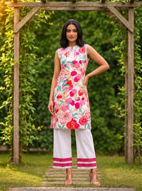Tashvika Vibrant Cotton Co-ord Set