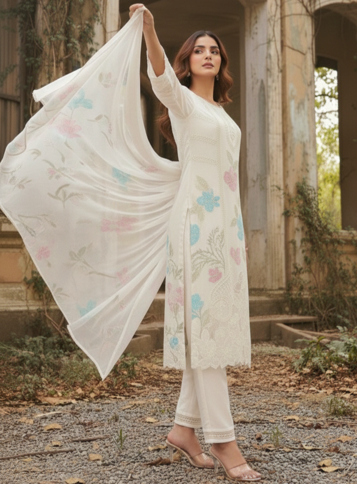 Bushra Angel Full Work Suit Set