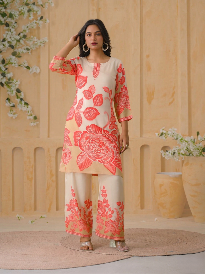 Ambu jasper printed co-ord set