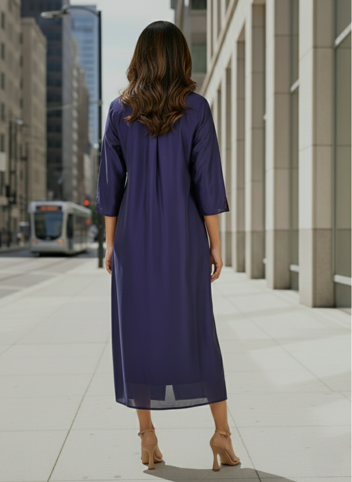 Ivanka nile embroidery dress