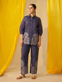 Tisca Indi Embroidery Co-ord set