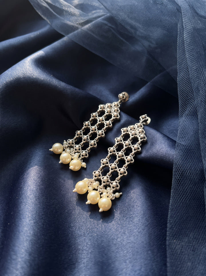 Crystal Cascade Drop Earrings