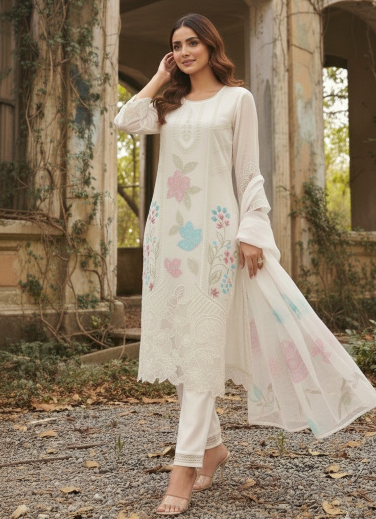 Bushra Angel Full Work Suit Set