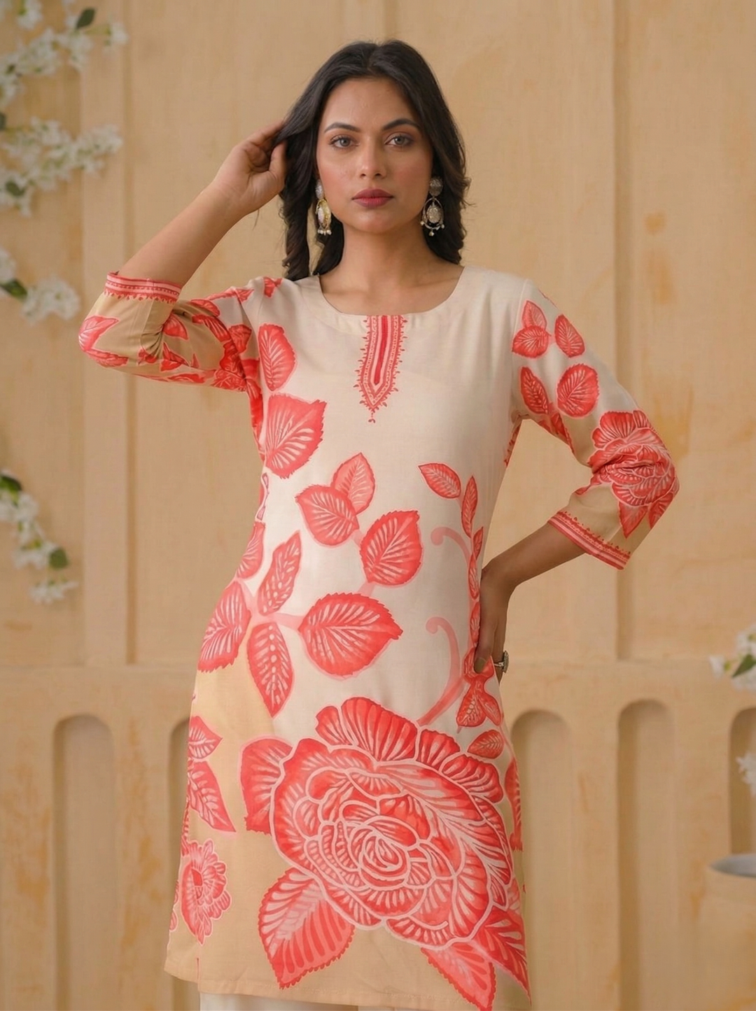 Ambu jasper printed co-ord set