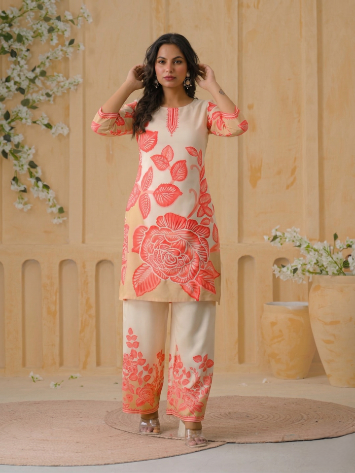 Ambu jasper printed co-ord set