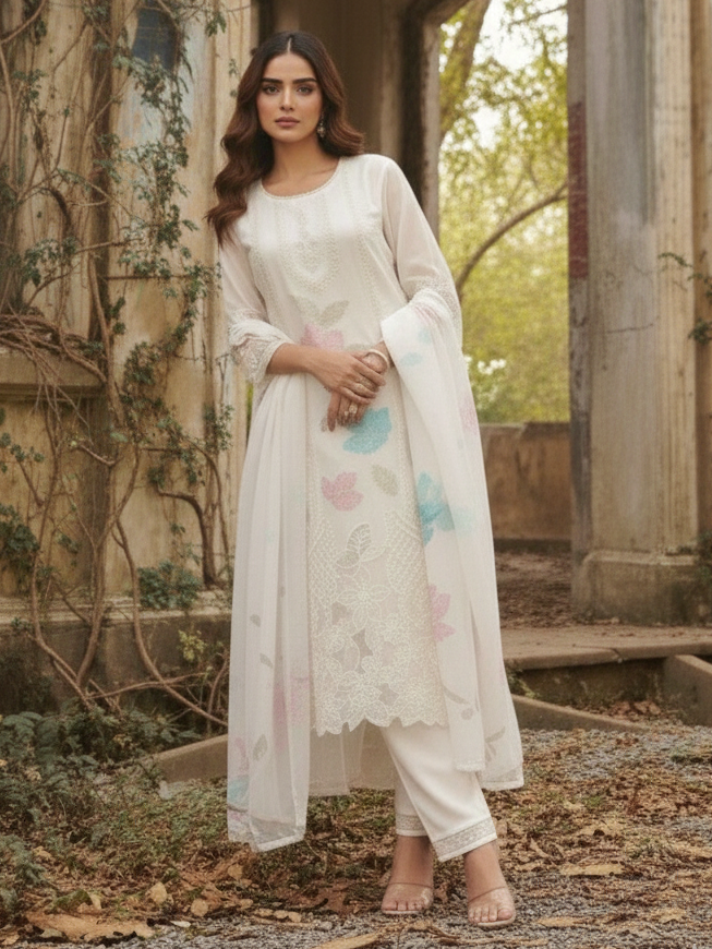 Bushra Angel Full Work Suit Set