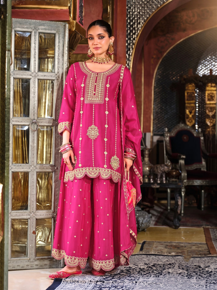 Triyaksha Rani Full Work Heavy Suit Set