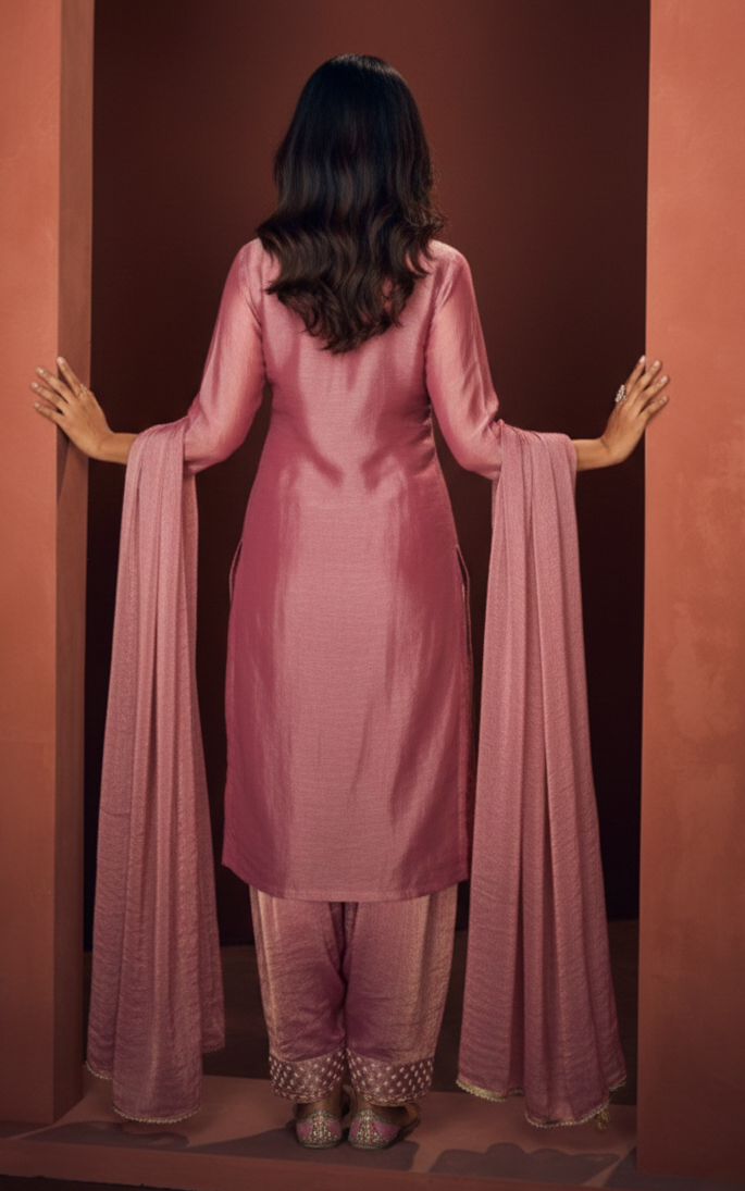 Haniya Rose Full Work Suit Set