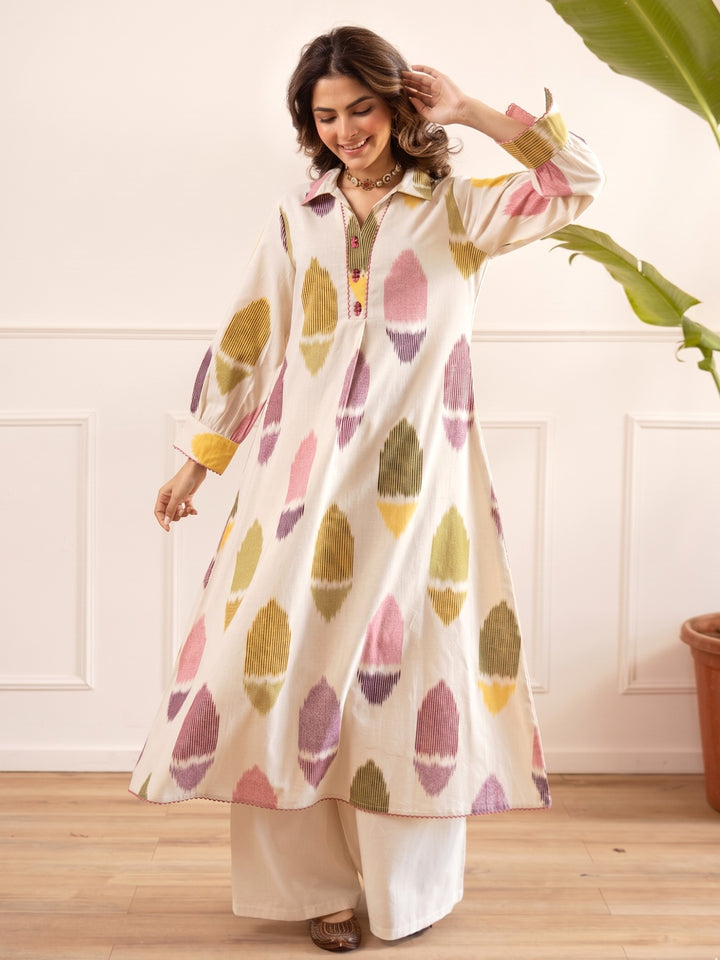 Kashvi Vibe Cotton Kurta Pant Set