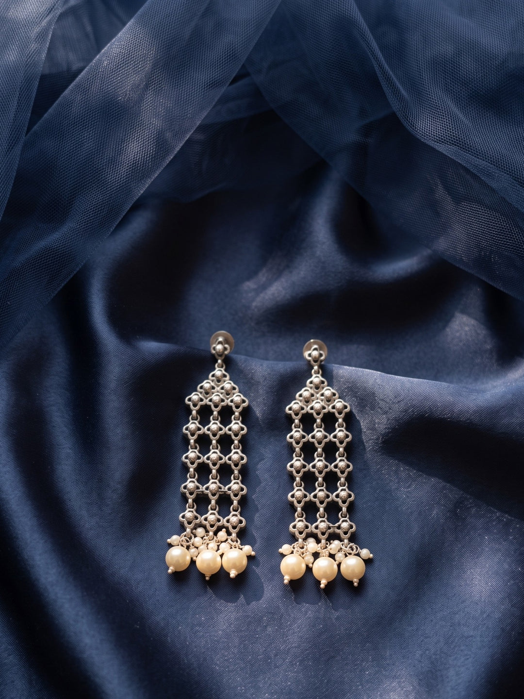 Crystal Cascade Drop Earrings