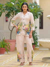 Gabru tuscan printed cotton co-ord set