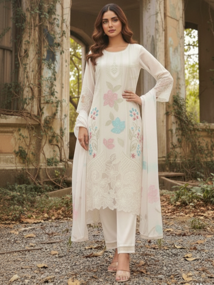 Bushra Angel Full Work Suit Set