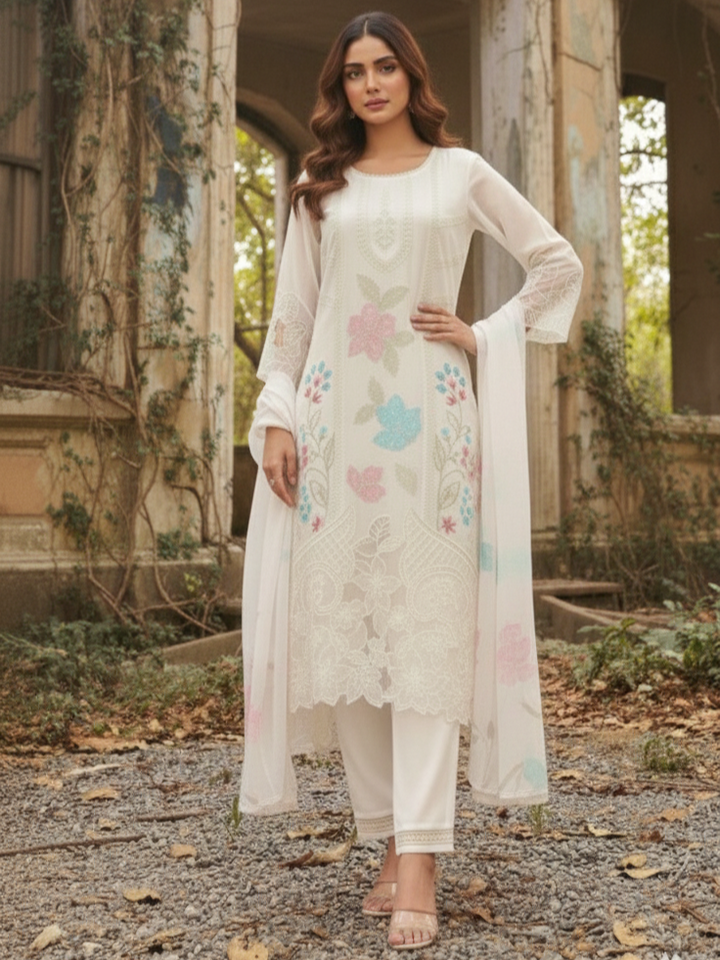 Bushra Angel Full Work Suit Set