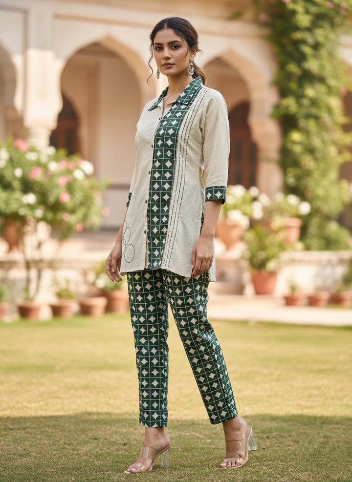 Vibha Jet Printed Co-ord Set