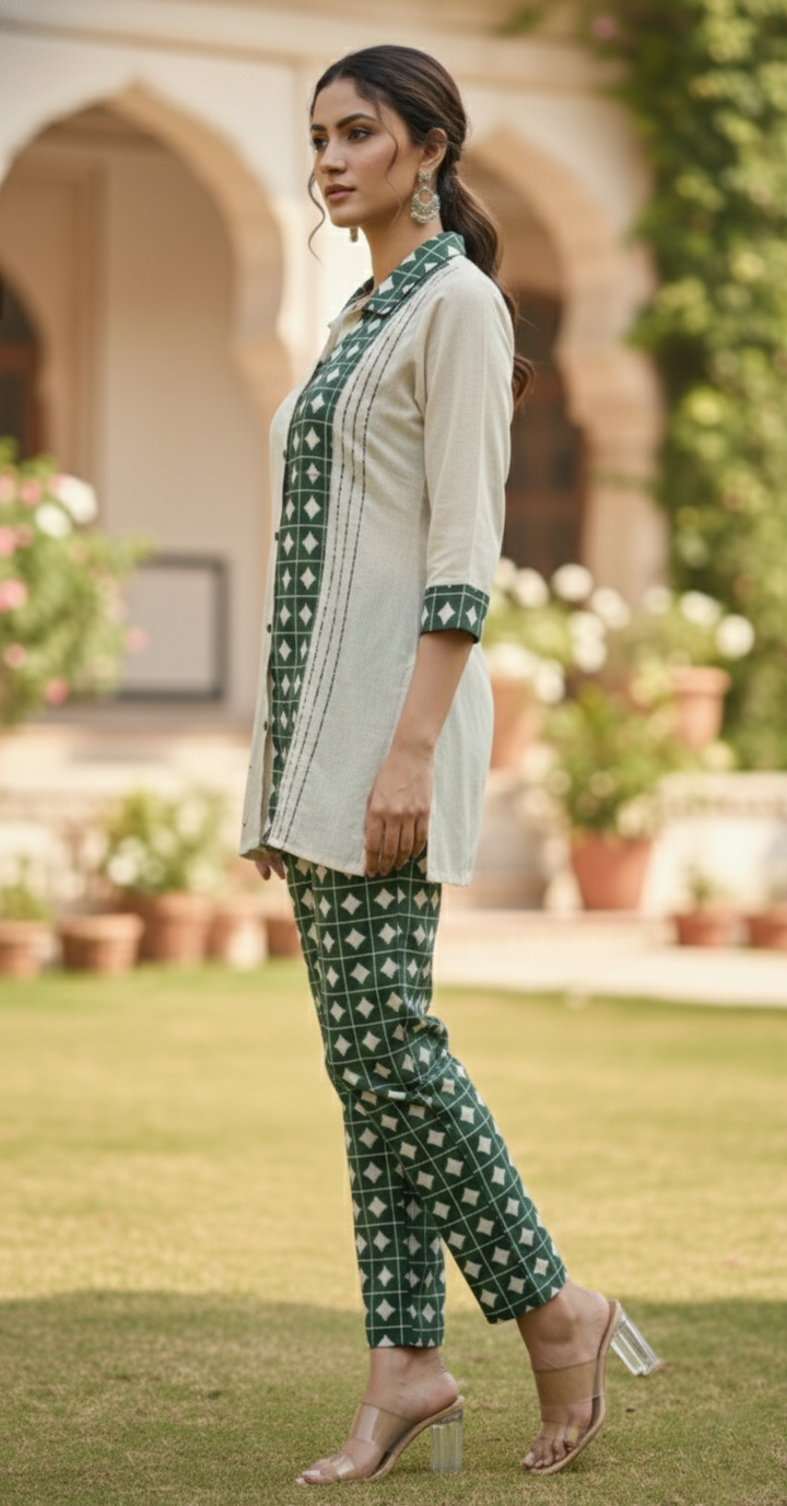 Vibha Jet Printed Co-ord Set