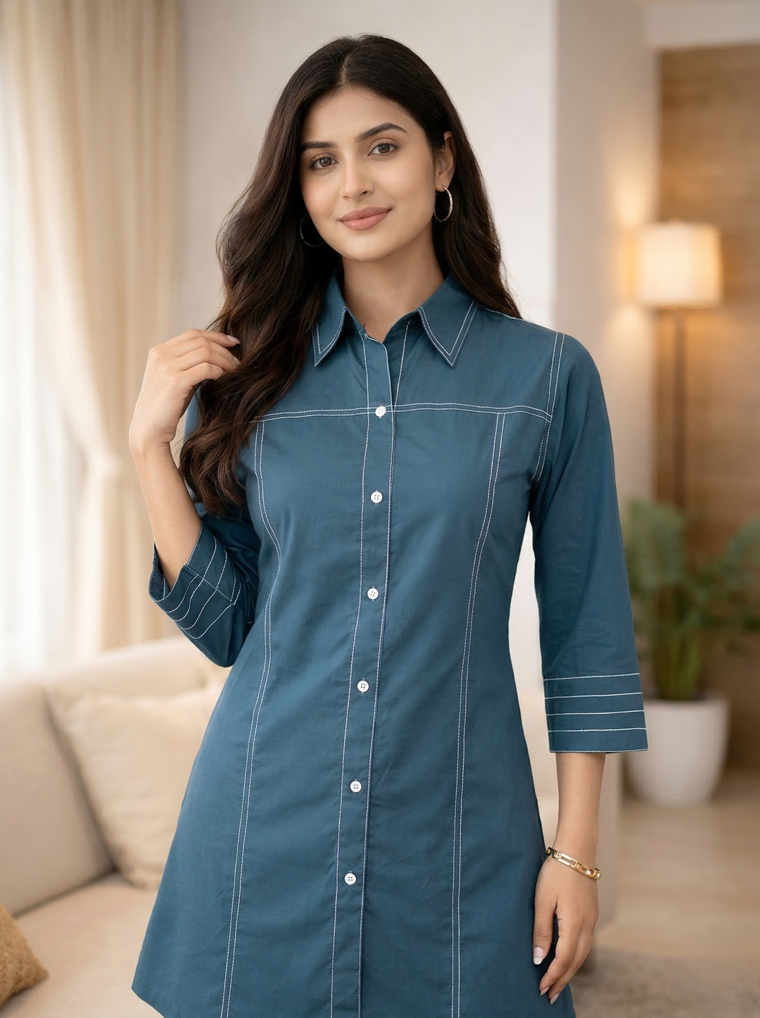 Akshara yale cotton co-ord set