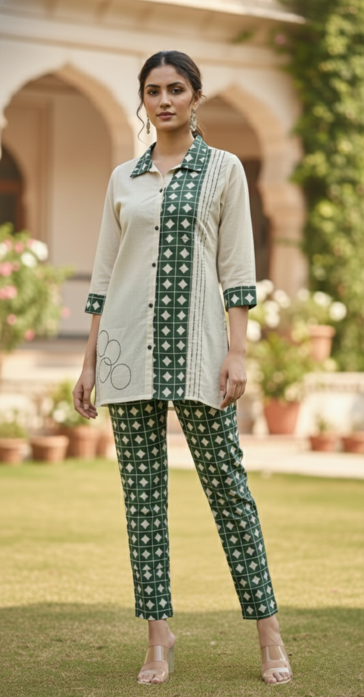 Vibha Jet Printed Co-ord Set