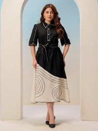 Tatva jet cotton dress