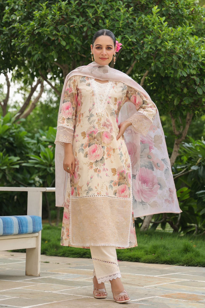 Bisu Rosy Elegant Pakistani Suit Set