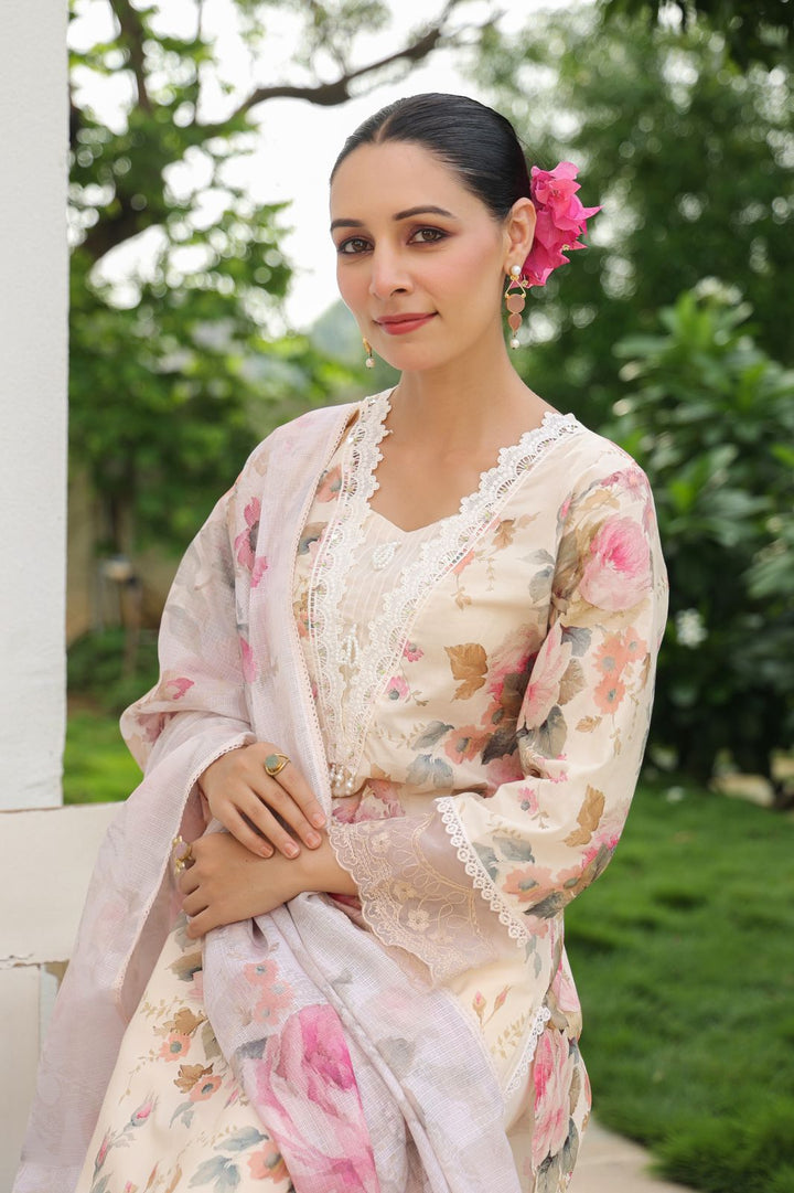 Bisu Rosy Elegant Pakistani Suit Set