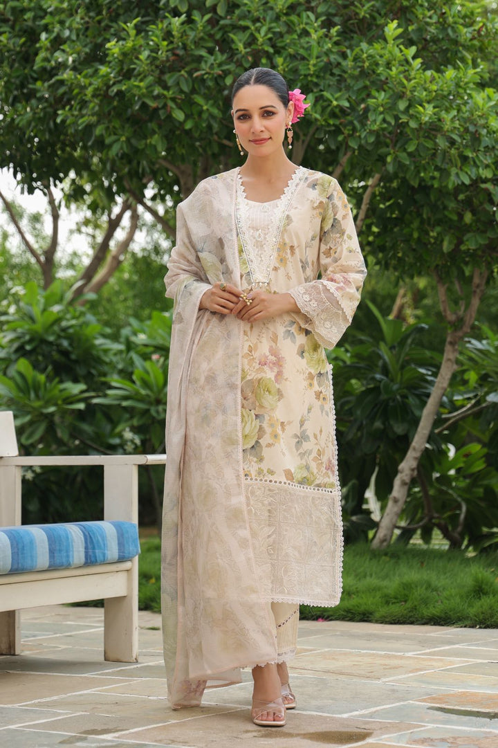 Bisu Caramel Elegant Pakistani Suit Set