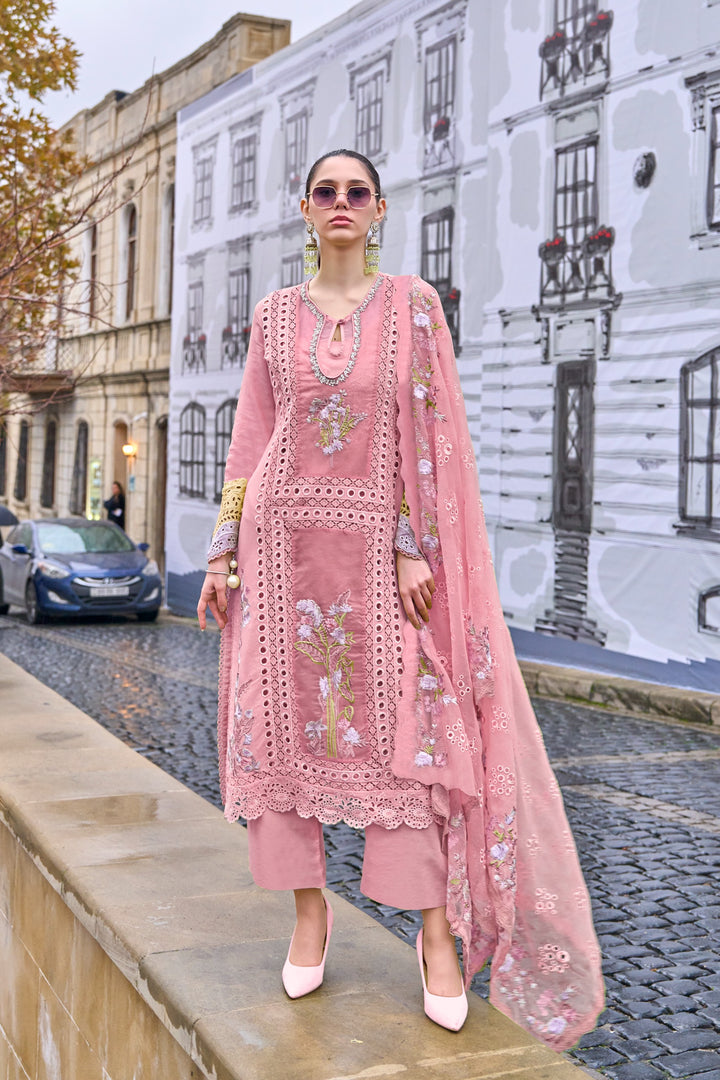 Ayat rose Premium Embroidery Lawn Suit Set