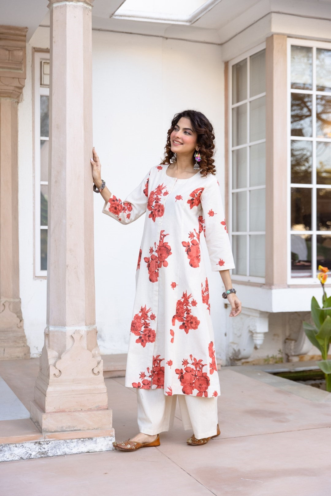 Karen maple cotton Kurta Pant set