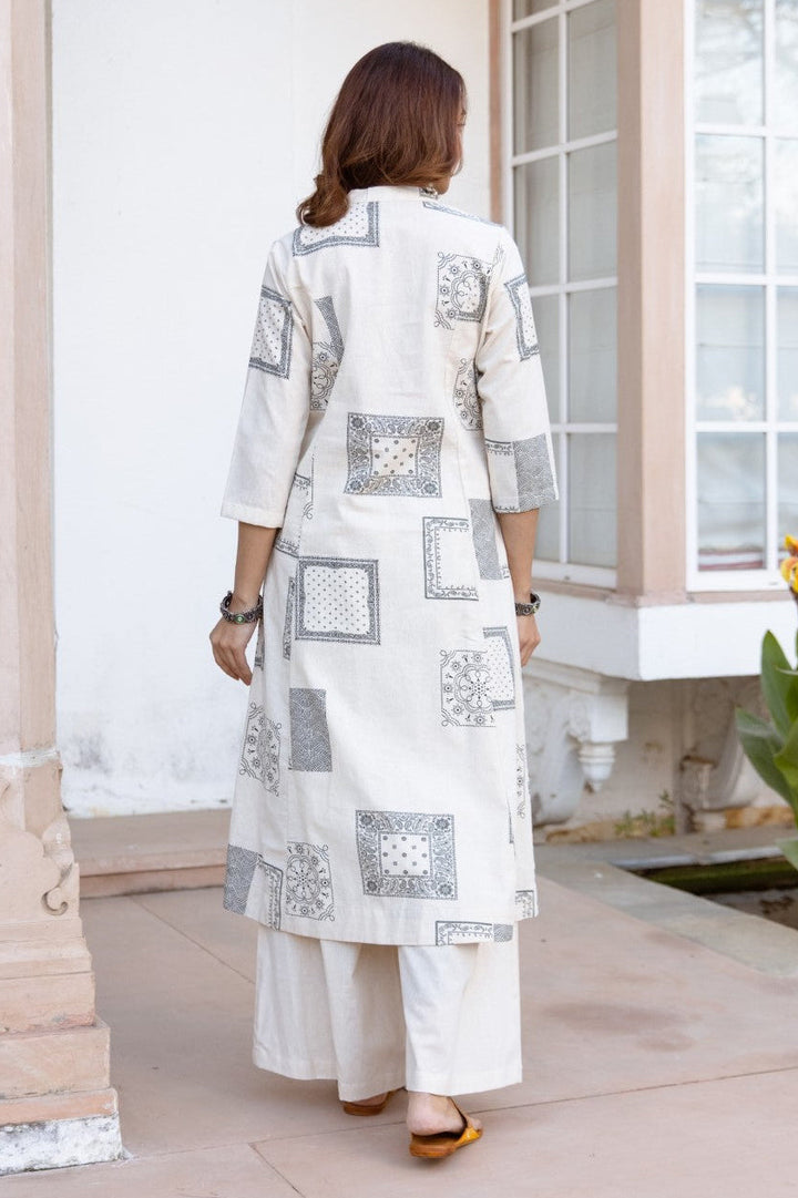 Karen angel cotton kurta pant set