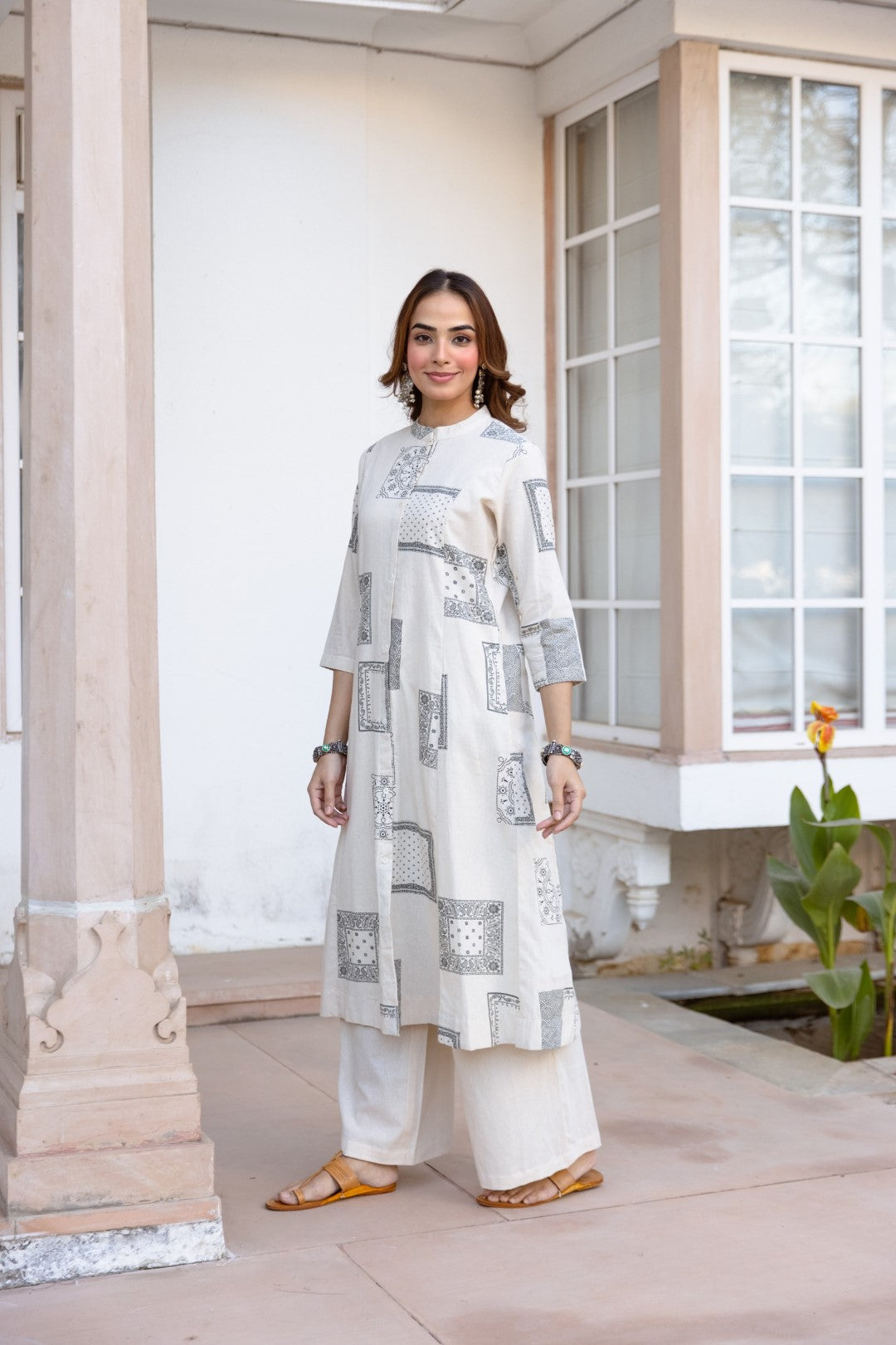 Karen angel cotton kurta pant set