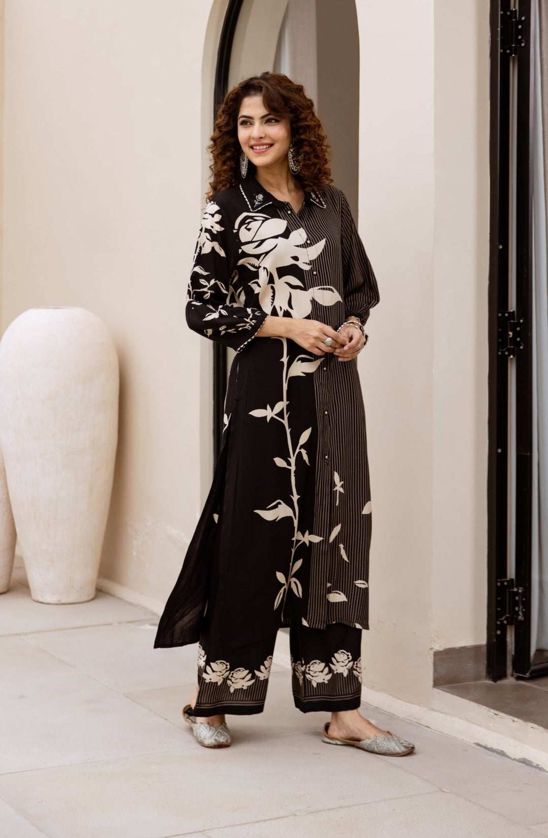 Bakul Heather Printed Kurta Pant set