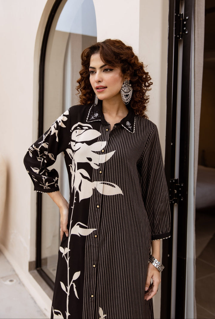 Bakul Heather Printed Kurta Pant set