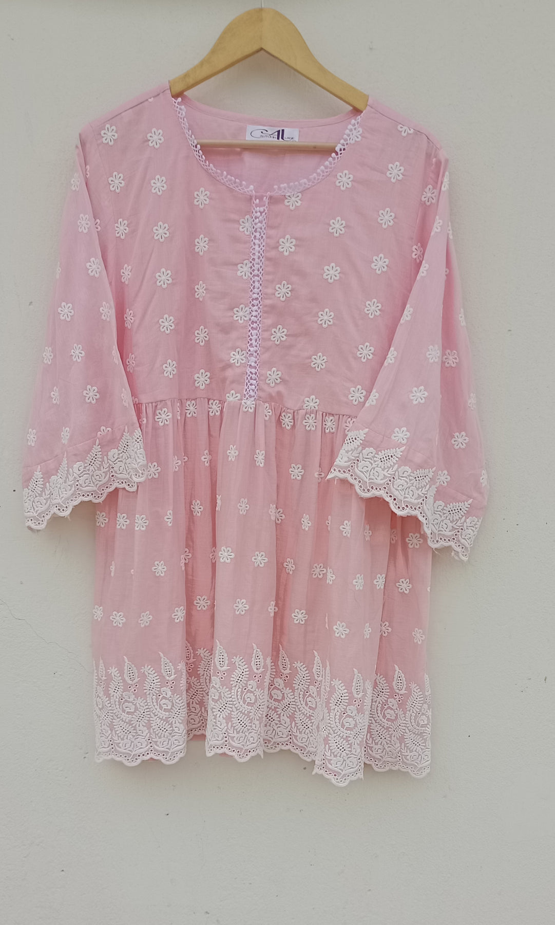Freddy Baby Pink Full Hakoba Cotton Co-ord Set – Autumn Lane Clothing