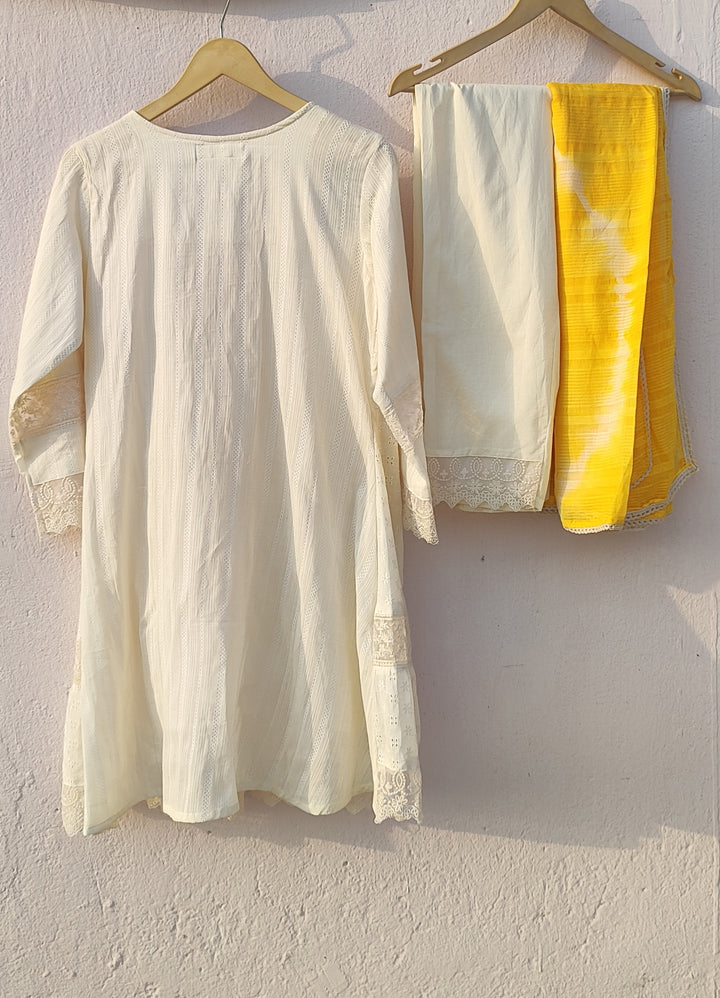 ISHANI SUNFLOWER COTTON SUIT SET