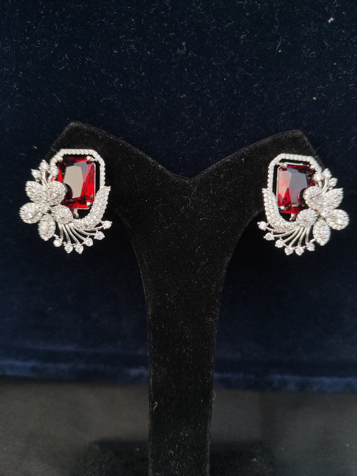 Antaara Ruby Diamond Earings