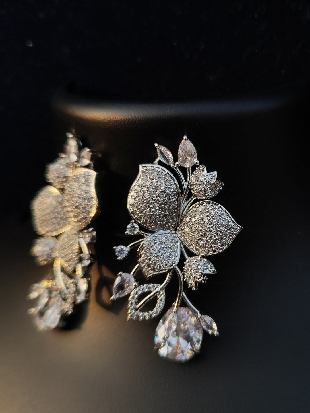 Savana Diamond Pearl Earings