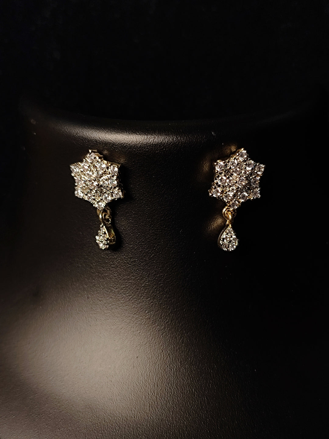 Shama diamond Mangalsutra with earings set