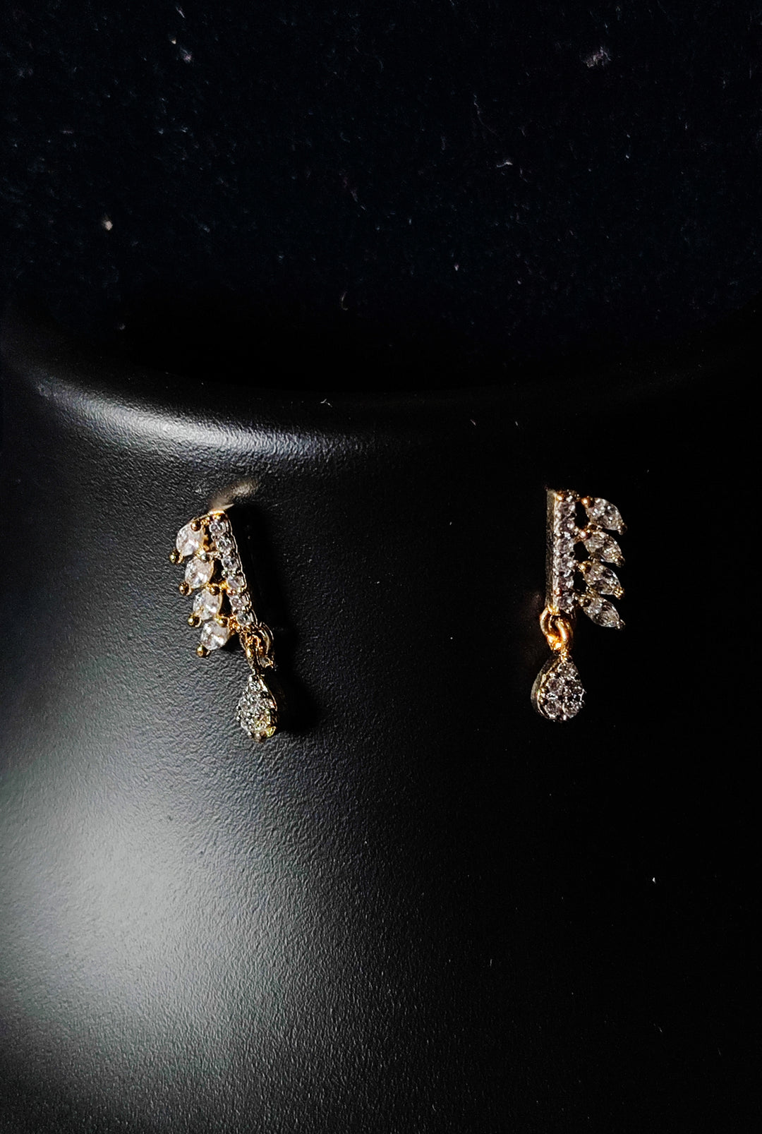 Shama diamond Mangalsutra with earings set
